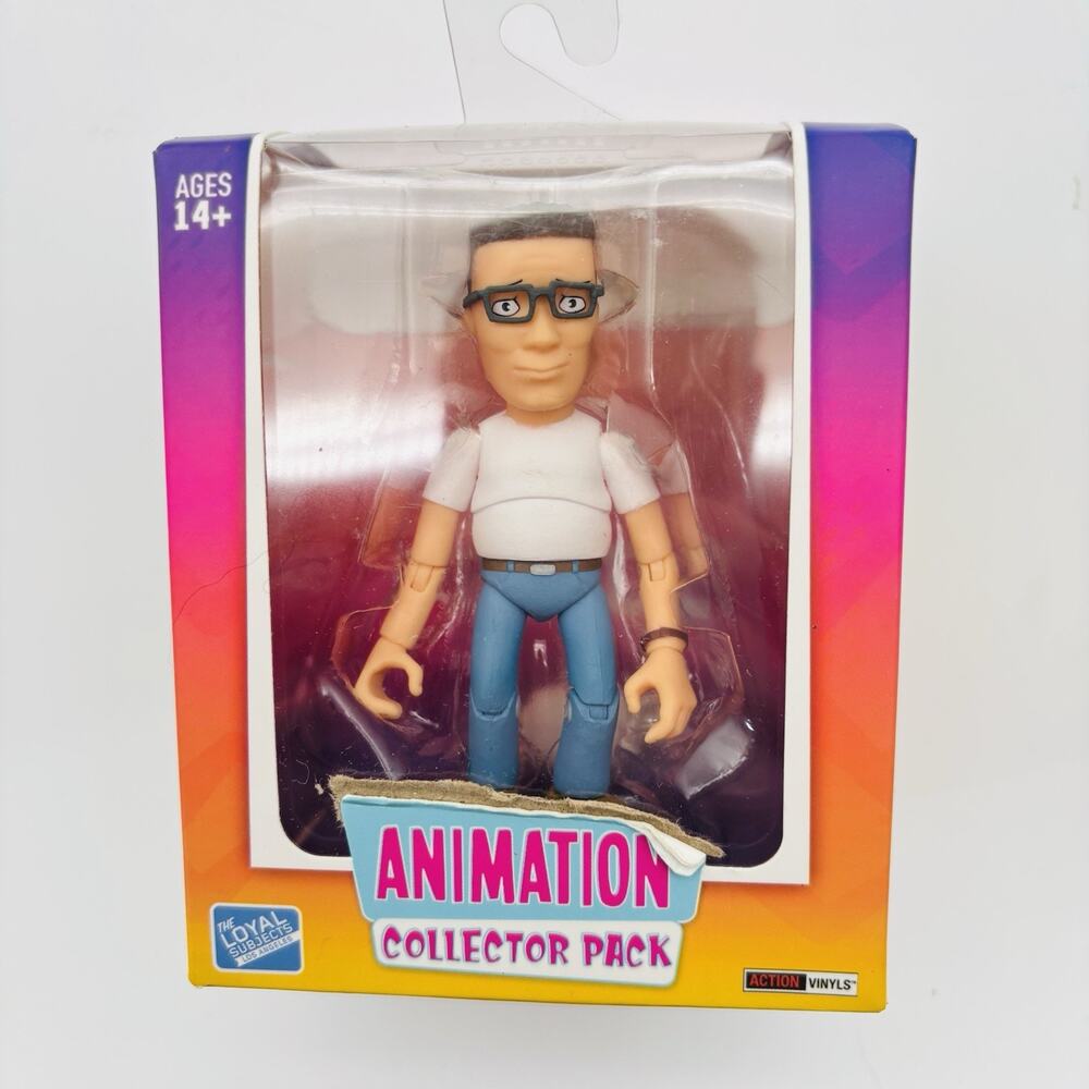 King of the Hill Hank 3" Action Vinyl Figure 2020 MIB Animation Loyal Subjects